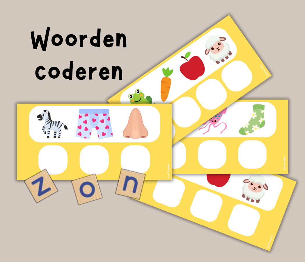 Zomer - Woorden coderen