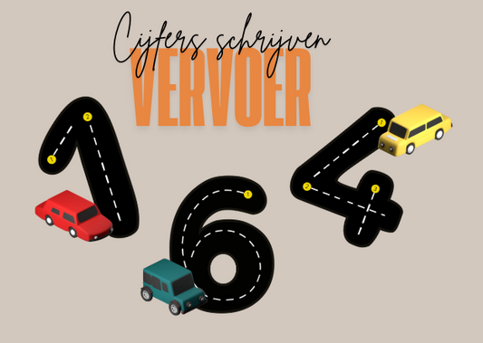 Cijfers schrijven - Vervoer/verkeer