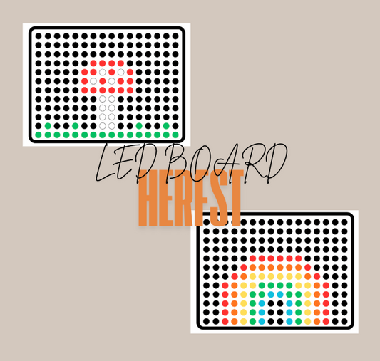 Herfst - Led board action