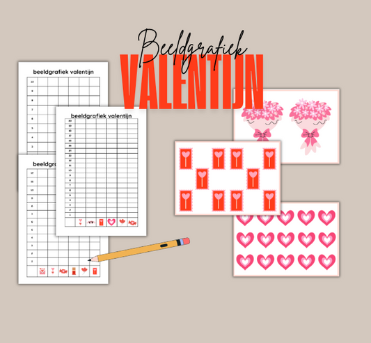 Valentijn - Beeldgrafiek speurtocht