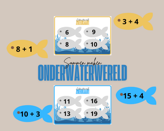Onderwaterwereld - Sommen maken